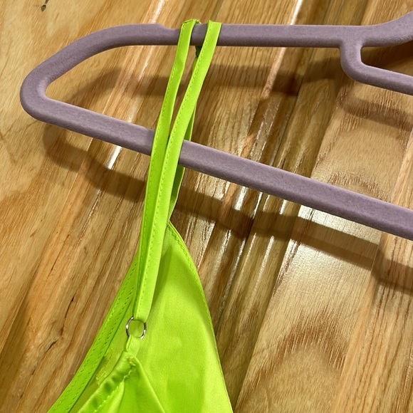 Ettitude Lime Green Bamboo Slip Dress - Picture 8 of 9